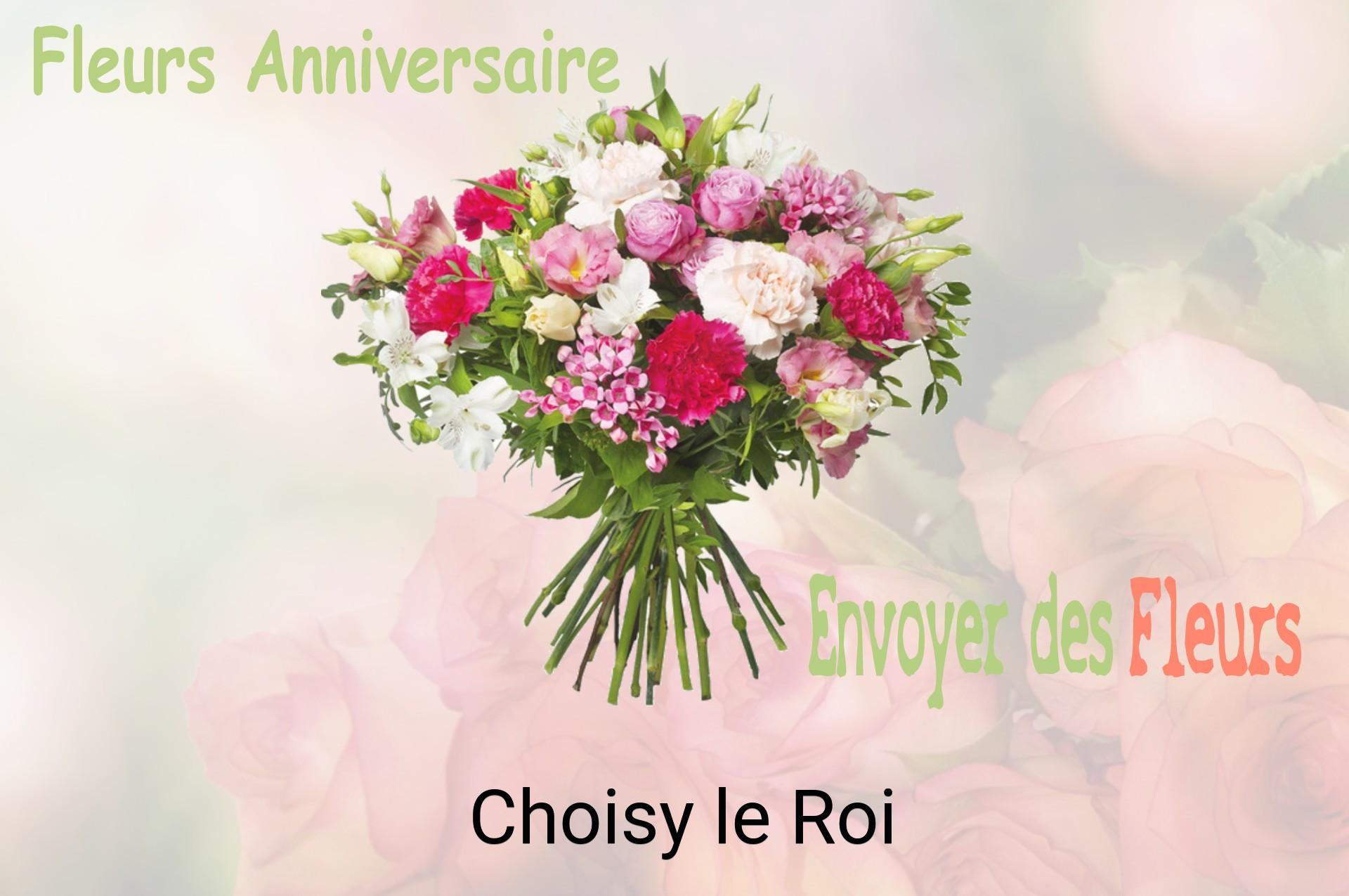 Bouquet de fleurs d’anniversaire livré à Choisy-le-Roi