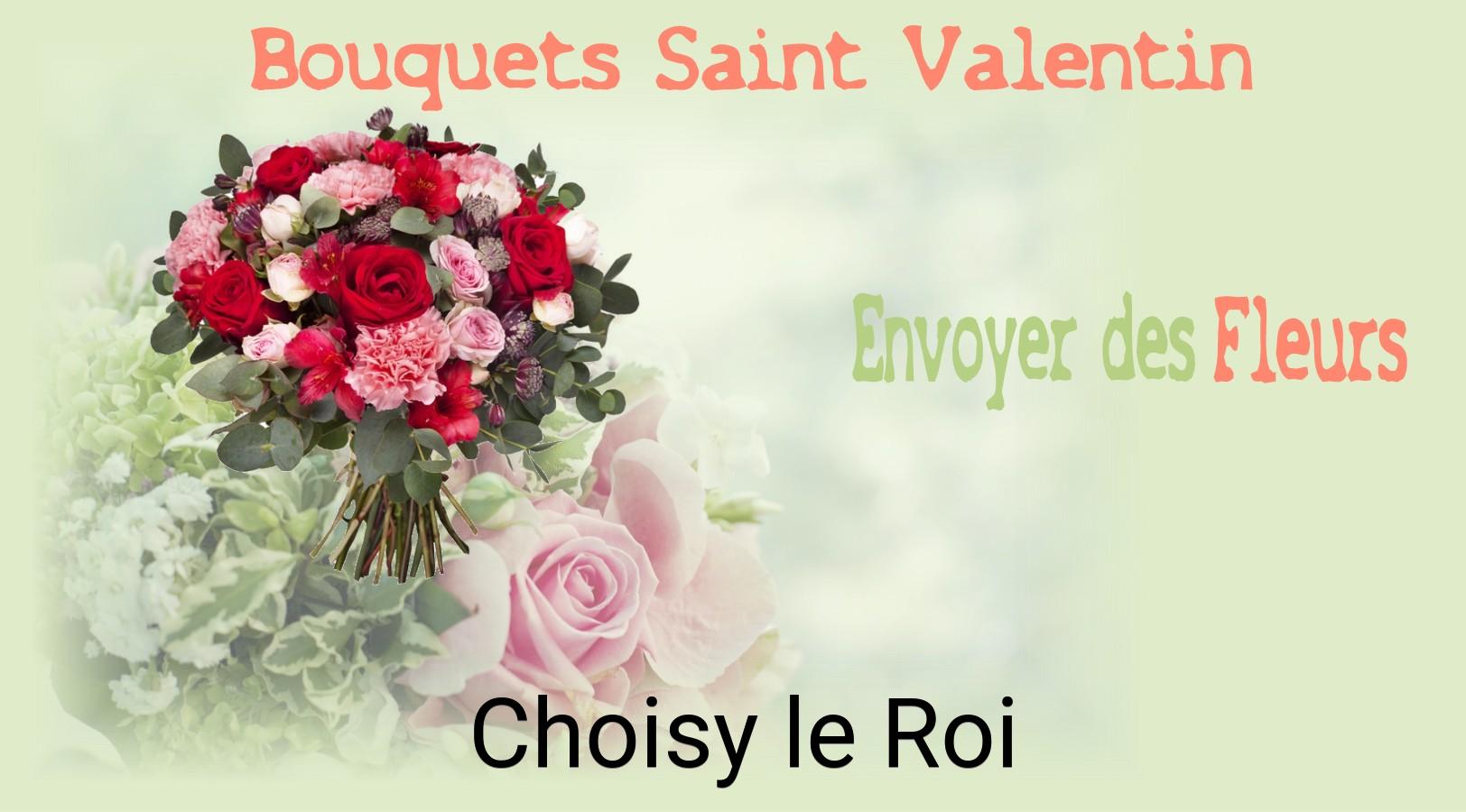 Roses de Saint-Valentin livrées à Choisy-le-Roi